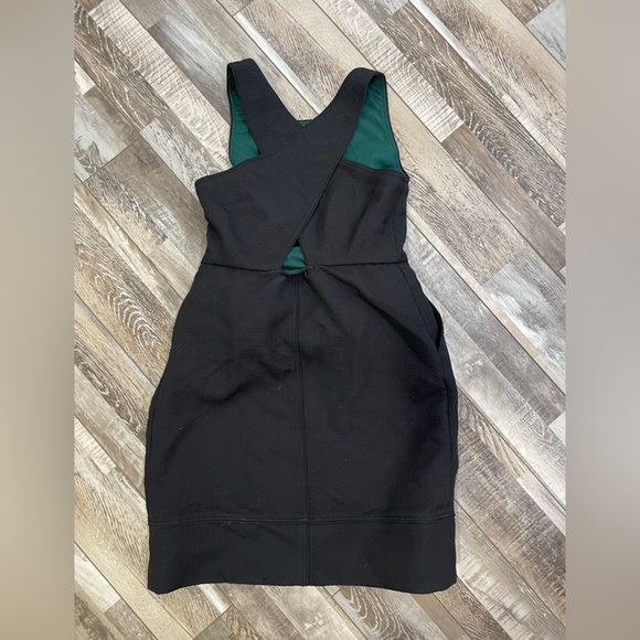 Anthropologie Maeve Black Cross- Over back dress - Picture 3 of 3